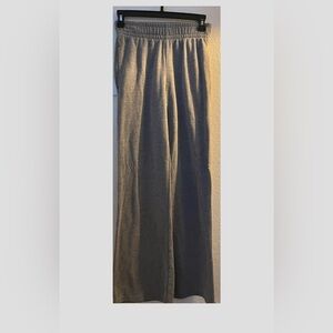 Gray Wide-Leg SweatPants